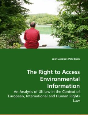 The right to access environmental information book cover