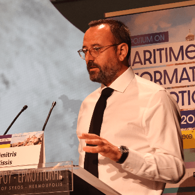photo of Dimitris Zissis, head of dpsd department, university of the aegean